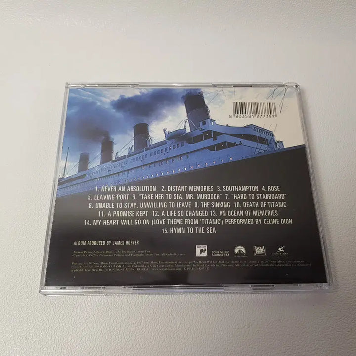 [BUNJANG] Titanic Original Soundtrack (OST) Korean Press CD / 타이타닉 영화음악 OST 국내 제작반 CD