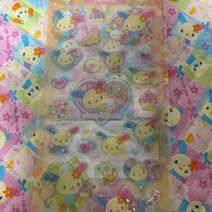 [BUNJANG] Usahana Character Stickers / 우사하나 스티커