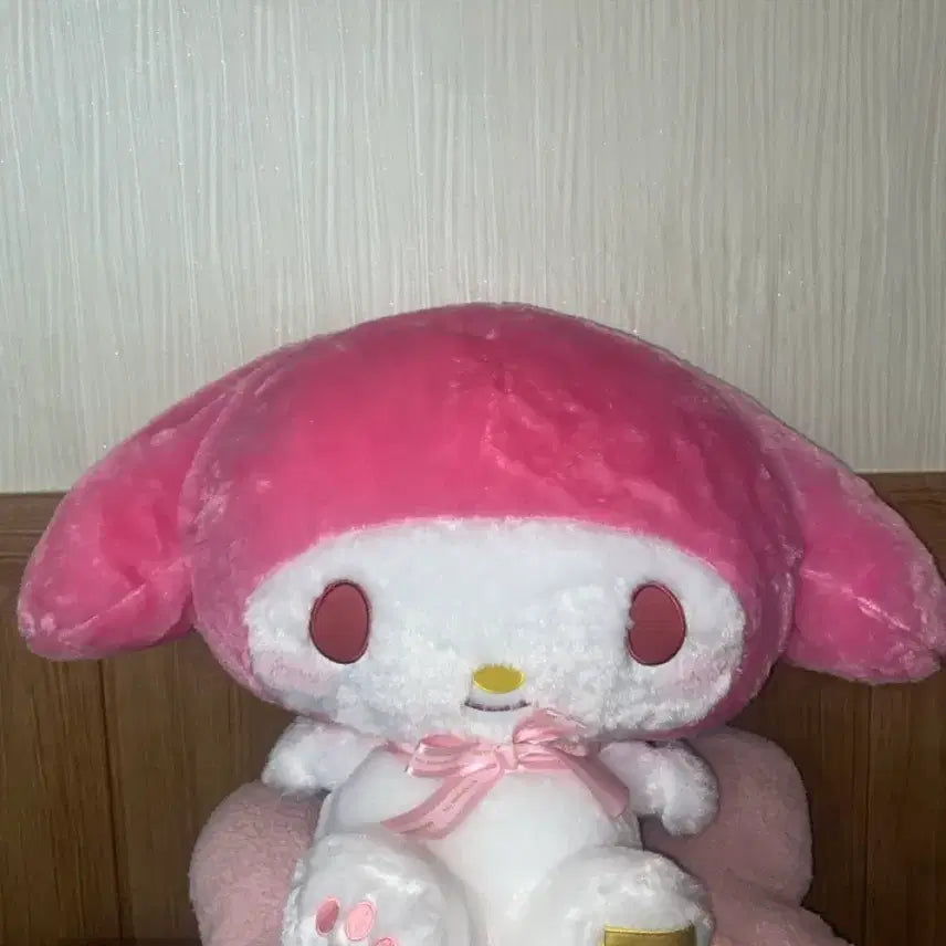 [BUNJANG] Sanrio My Melody Large Plush Doll / 마이멜로디 정품 대형 인형