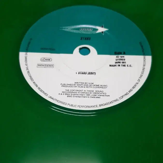 [BUNJANG] Hum Stars 7-Inch Single / HUM - Stars 7인치 싱글 팝니다