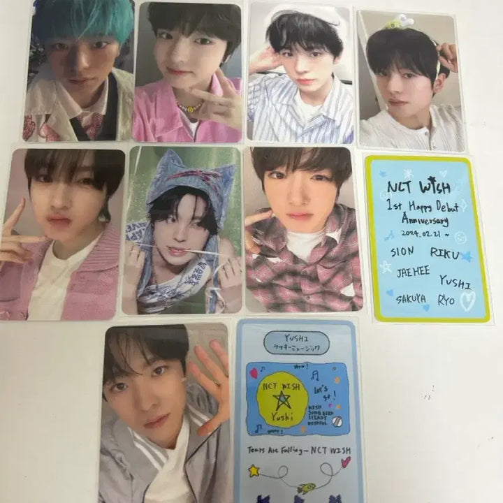 [BUNJANG] NCT WISH Photocard Bundle Set / 일괄 탈덕 처분 혜자 엔시티위시 포카