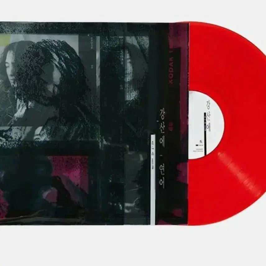 [BUNJANG] Kang San Ae Salmon LP Red Edition (Sealed) / LP 강산에 연어 레드반 미개봉 앨범