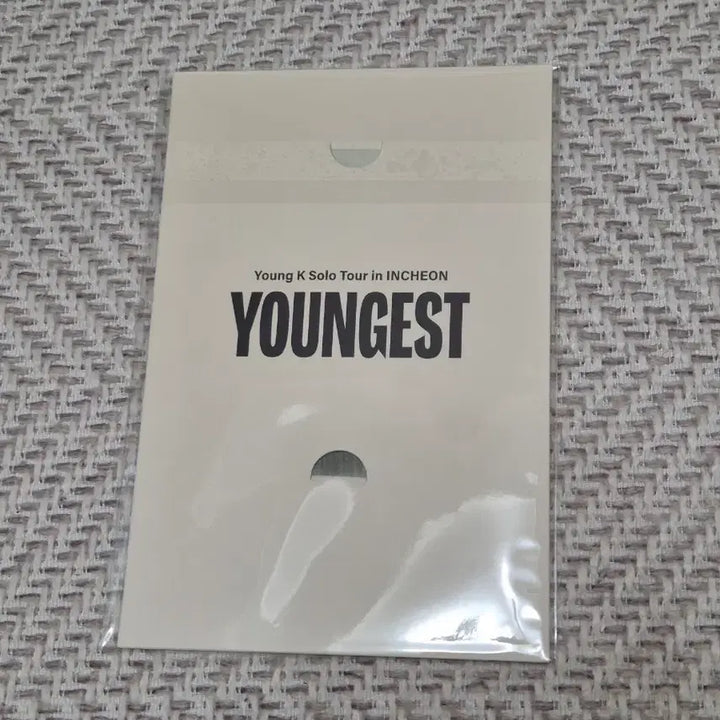 [BUNJANG] Young K Solo Concert Fan Gift Photocard / 영케이 솔로콘 팬기프트 포카