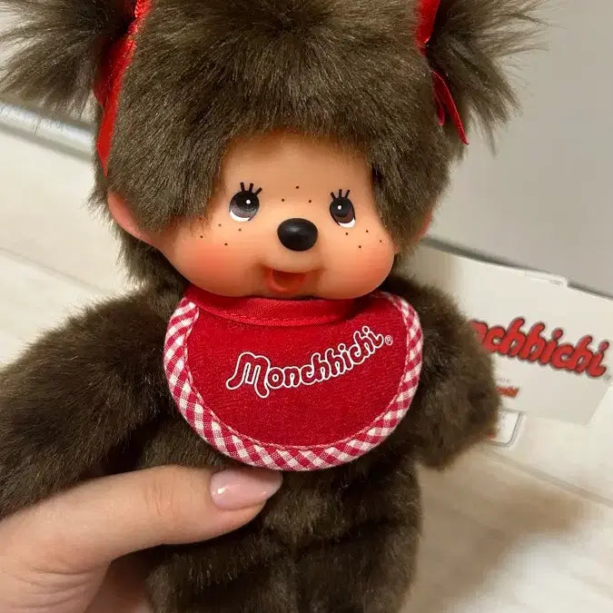 [BUNJANG] Monchhichi Pigtail Girl Doll S Size / 몬치치 양갈래 여아 S 사이즈