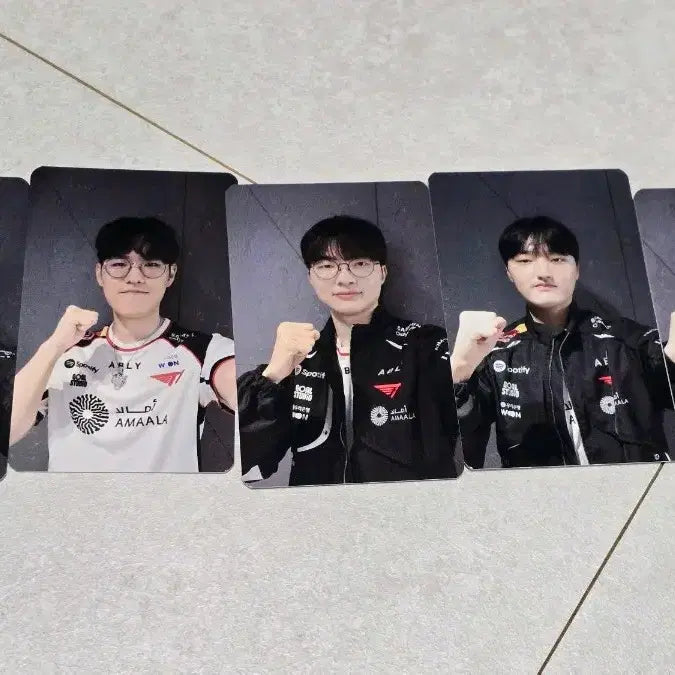 [BUNJANG] T1 Zone Bundle Photocards - Doran, Oner, Faker, Zeus, Keria / 티원존 포토카드 일괄 도란 오너 페이커 페이즈 케리아