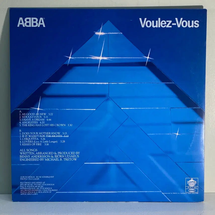 [BUNJANG] ABBA Voulez-Vous 1979 LP / (수입중고LP-유로팝) ABBA -Voulez-Vous
