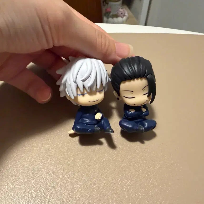 [BUNJANG] Jujutsu Kaisen Shoulder Buddy Gacha Figures - Gojo &amp; Geto / 주술회전 어깨쿵 가챠 고죠 게토 피규어