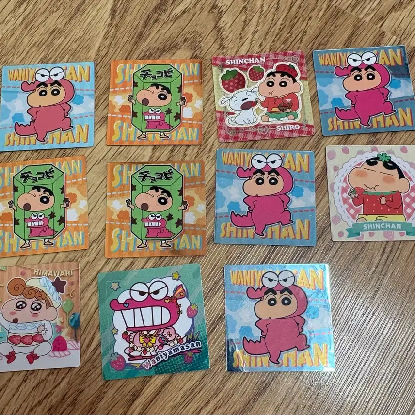 [BUNJANG] Crayon Shin-chan Chocobi Hologram Seal Sticker (Single) / 짱구 초코비 홀로그램씰 스티커 장당 3000