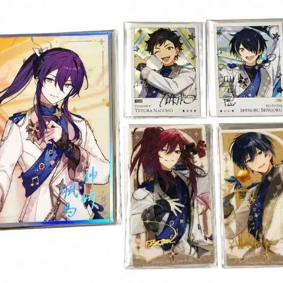 [BUNJANG] Ensemble Stars! 10th Anniversary Popup Set Soma, Tetora, Shinobu, Nozomi, Hokuto Bundle Set / 앙스타 10주년 팝업 소마 테토라 시노부 노조미 호쿠토 일괄