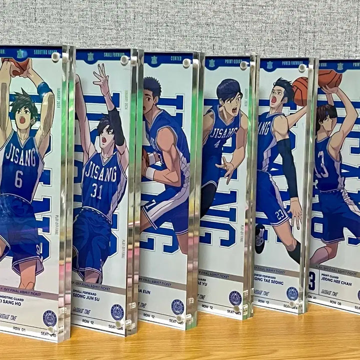 [BUNJANG] Got7 Jackson Wang Acrylic Frame Stand + Player Ticket Bundle Set / 아크릴 액자 스탠드 + 갑타 지상고 지상고등학교 선티 선수티켓
