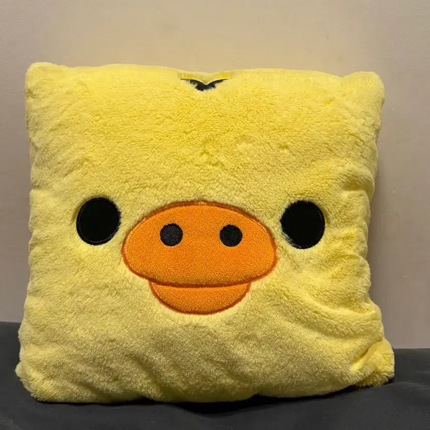 [BUNJANG] Kiiroitori Mochi Square Cushion / 키이로이토리 모찌 사각 쿠션