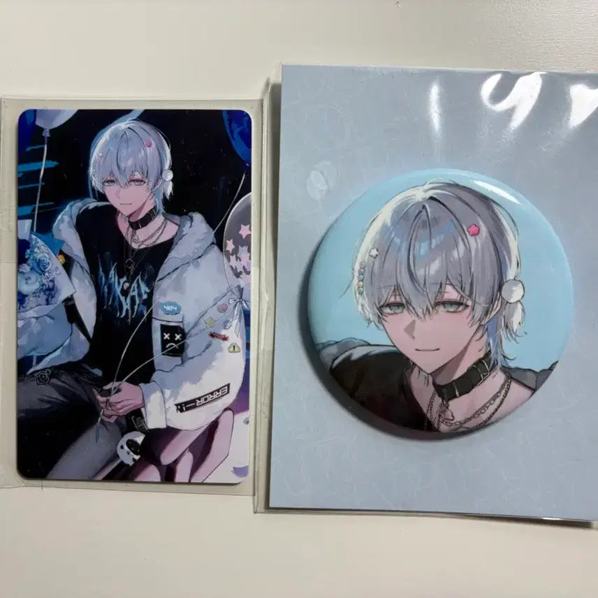 [BUNJANG] Sykosm Iro Cloud 2025 Birthday Photocard + Can Badge Set (Sealed) / 스코시즘 이로 클라우드 미개봉 2025 생일 포토카드 + 캔뱃지 양도