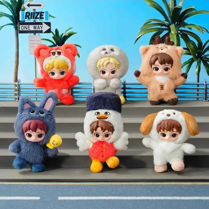 [BUNJANG] Pop Mart RISE Doll Keychain 6 Types Full Set / 팝마트 라이즈 인형 키링 6종 풀세트
