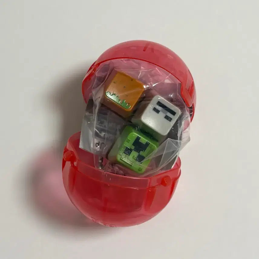 [BUNJANG] Minecraft Keycap Keyring Gacha / 마인크래프트 키캡 키링 가챠