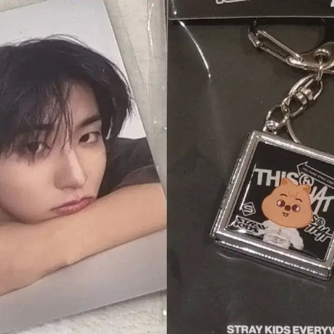 [BUNJANG] Stray Kids Han Jisung SKZOO Quokka Mirror Keyring (POB Included) / 엠디 특전 포함) 스트레이키즈 StrayKids 쿼카 한지성 거울 키링