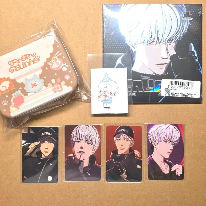 [BUNJANG] PLAVE EUNHO K-Pop Photocards &amp; Birthday Tincase Bundle / PLAVE 플레이브 더현대 유튜브 케타포 미공포 CGV포카(은호) &amp; 생일틴케이스
