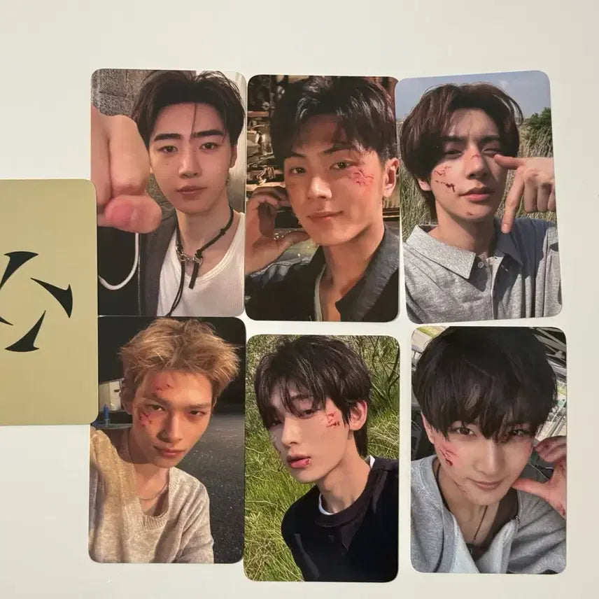 [BUNJANG] ENHYPEN Bloody Paradise Official Photocard Set (6 pcs) / 엔하이픈 블러디파라다이스 공방포카 6장 세트 블파 포토카드 양정원 제이 제이크 박성훈 김선우 니키