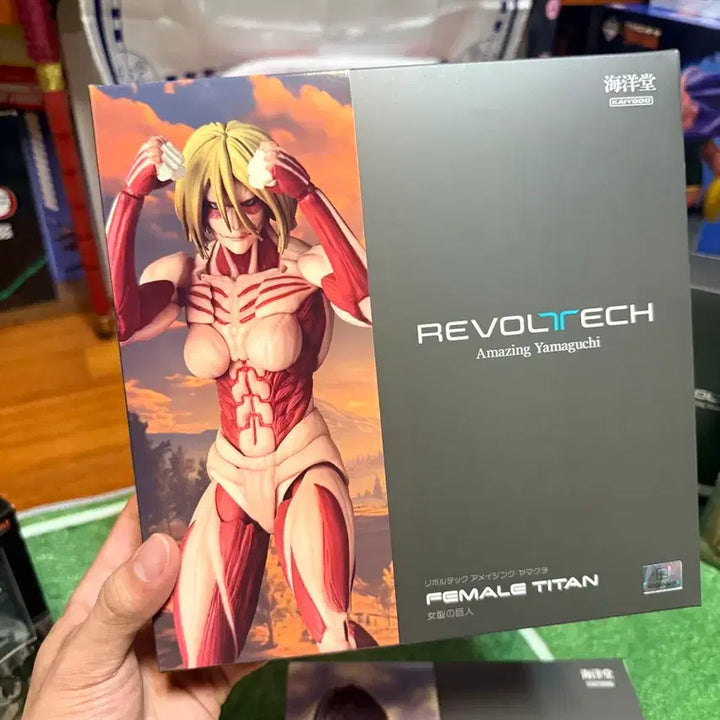 [BUNJANG] Attack on Titan Revoltech 4-Type Bundle Set / 진격의 거인 리볼텍 4종 일괄 판매합니다.