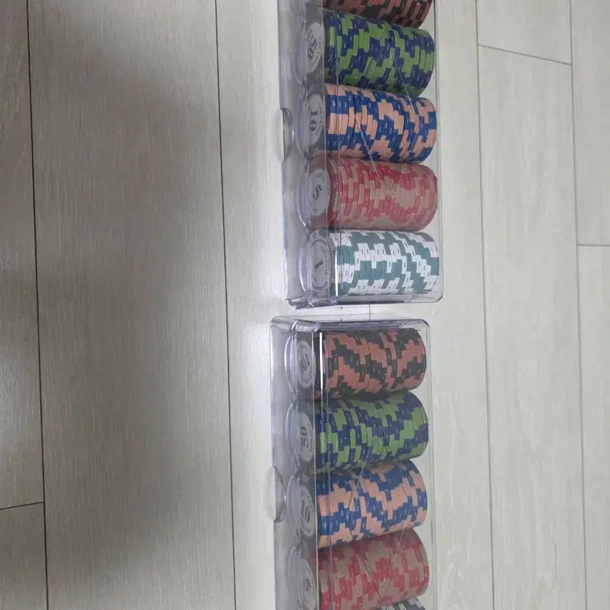 [BUNJANG] Las Vegas Game Chips Set (2 Sets Bundle) / 라스베거스 게임칩 2세트 일괄