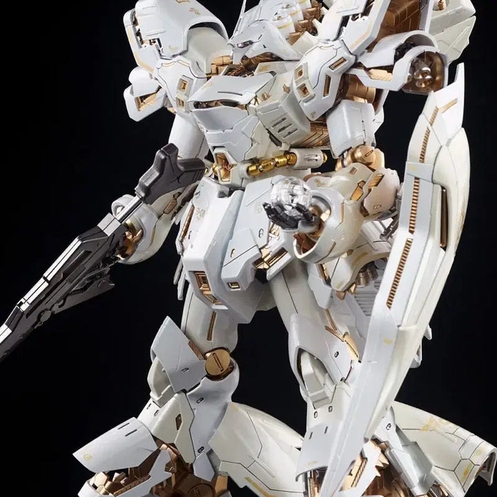 [BUNJANG] MG Sazabi Ver.Ka Custom Painted - White Gold / 판매] MG 사자비 Ver.Ka 화이트골드 도색의뢰작 팝니다.