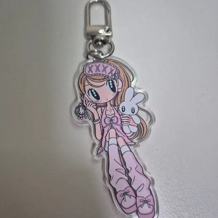 [BUNJANG] Resene Pretty Girl Keyring / 리센느 프리티걸 키링