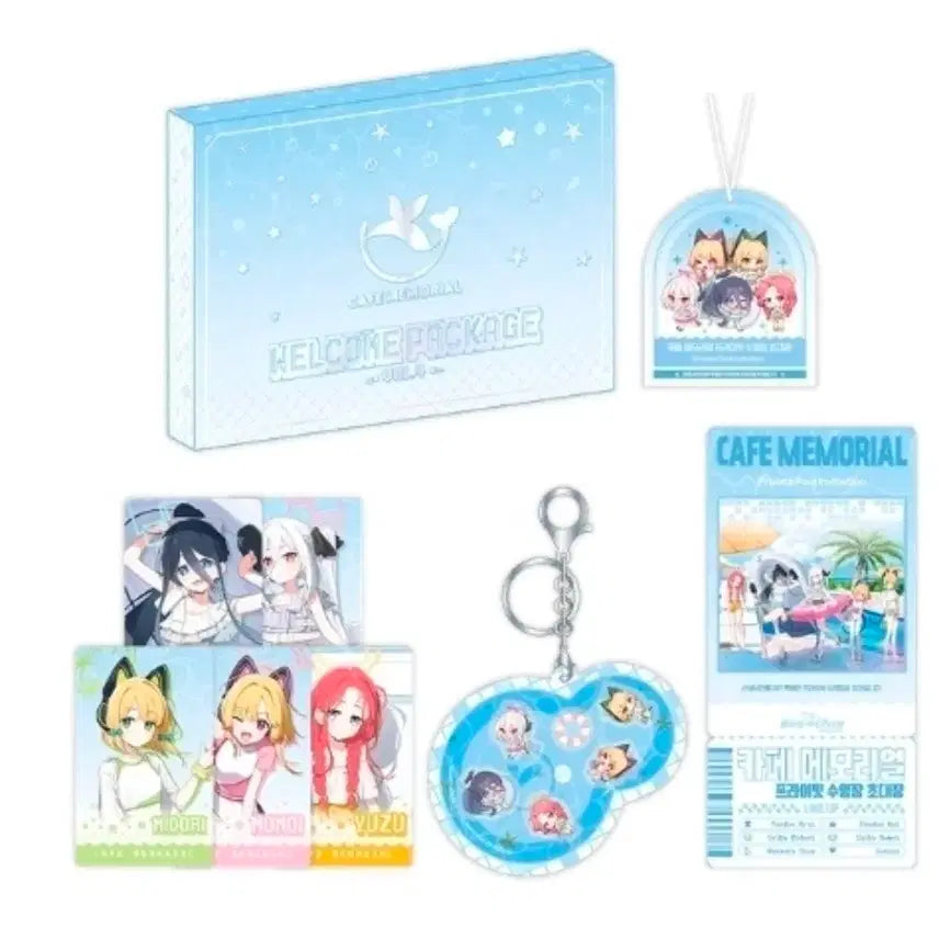 [BUNJANG] Blue Archive Cafe Memorial Welcome Package Vol. 4 (Sealed) / 블루아카이브 카페 메모리얼 웰컴패키지 vol.4 미개봉