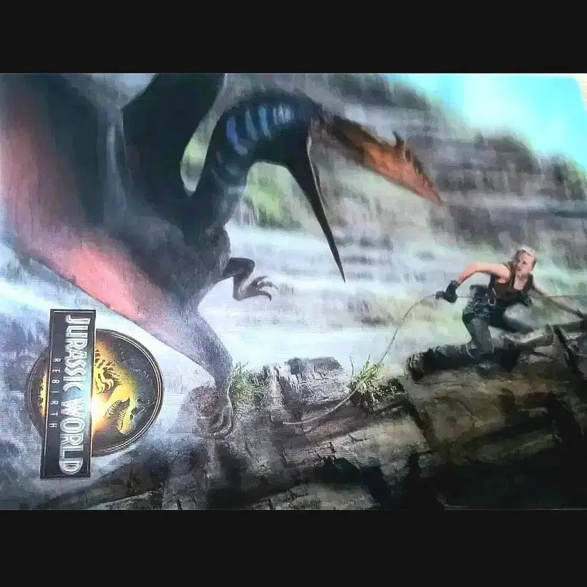 [BUNJANG] Jurassic Park Lenticular Special Art Card / 쥬라기공원 렌티큘러 특전 아트카드