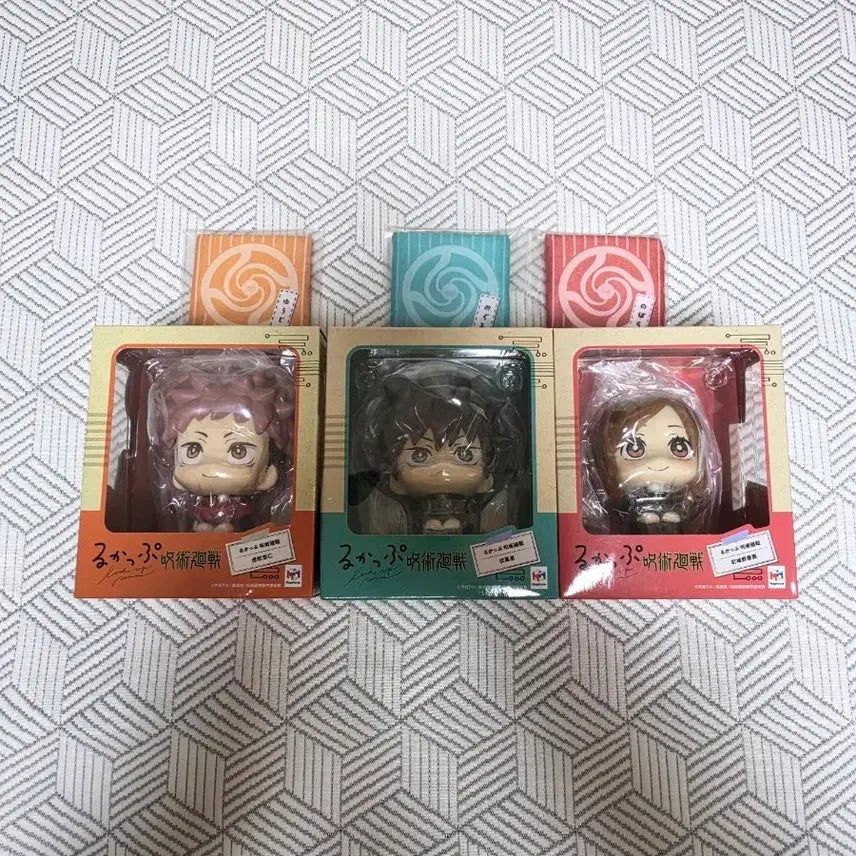[BUNJANG] MegaHouse Look Up Jujutsu Kaisen Grade 1 First Edition Ver. Bundle Set / [미개봉,특전O] 메가하우스 주술회전 룩업 피규어 이타도리 메구미 노바라 초판ver. 일괄 판매