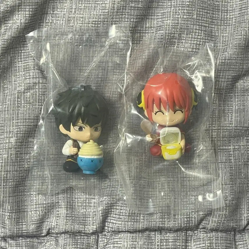 [BUNJANG] Gintama Mogumogu Gacha Set (Kagura, Hijikata) Figurines / 은혼 모구모구 가챠(카구라,히지카타) 일괄 판매합니다