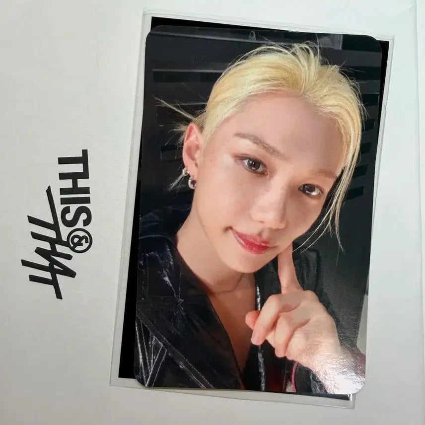 [BUNJANG] Stray Kids Felix THIS AND THAT WITHMUU Lucky Draw Photocard / 스트레이 키즈 디스앤댓 위드뮤 특전 필릭스