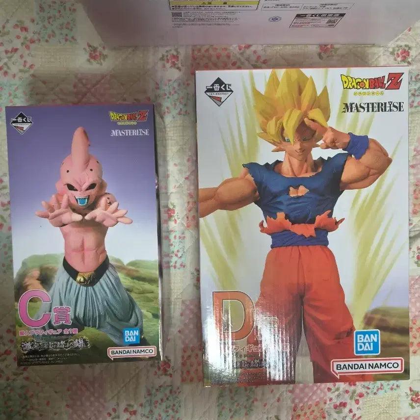 [BUNJANG] Dragon Ball Goku Majin Buu Figure Set / 드래곤볼 우주를 건 싸움 D상 손오공 C상 마인부우