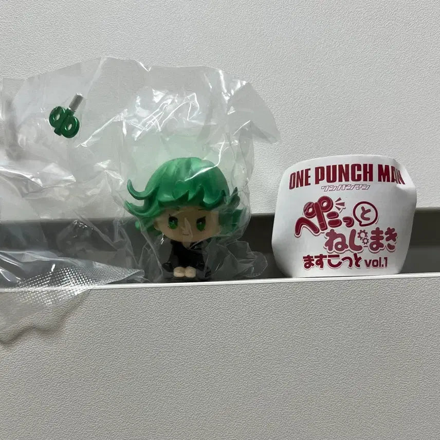 [BUNJANG] One-Punch Man Tatsumaki Wind-up Gacha Figure / 원펀맨 (타츠마키) 태엽 페탓토 가챠 피규어 굿즈