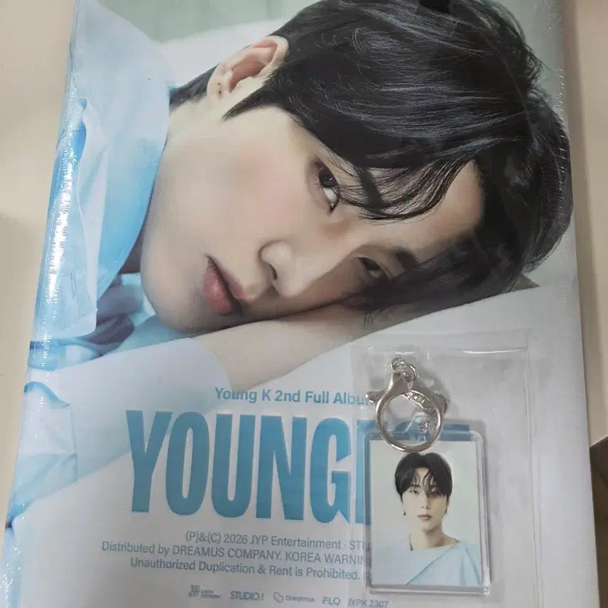 [BUNJANG] DAY6 Young K Solo Album Keyring Set / 영케이솔로앨범