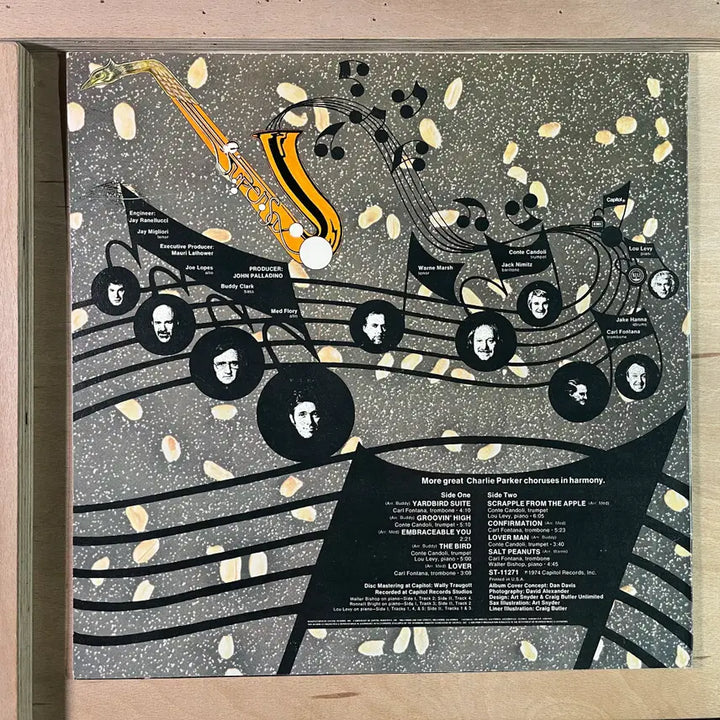 [BUNJANG] Supersax Salt Peanuts 1974 US LP / Supersax Salt Peanuts 미국 1974년 LP