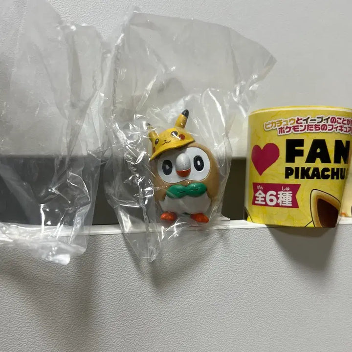 [BUNJANG] Pokemon Gacha Figures Set (Piplup, Rowlet) - 2 Species Bundle / 포켓몬스터 (팽도리,나몰빼미) 가챠 피규어 굿즈 2종 일괄