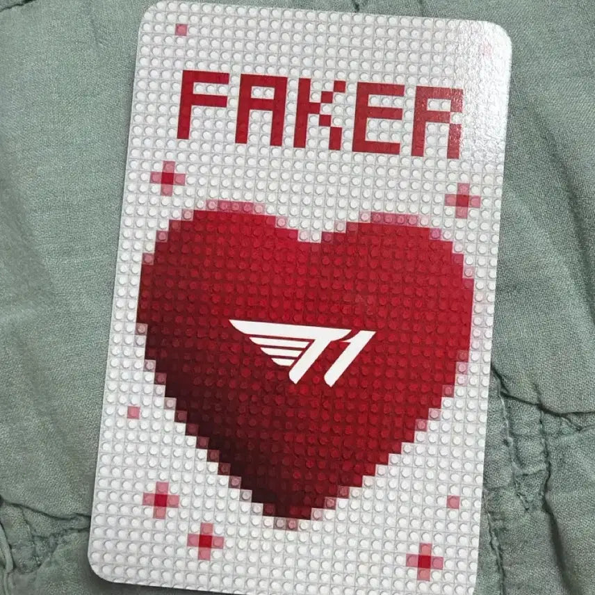 [BUNJANG] T1 Faker Home Ground Photocard / 티원 홈그 포카 하트 홈그라운드 포토카드 일요일 5만원 특전 페이커 T1 Faker