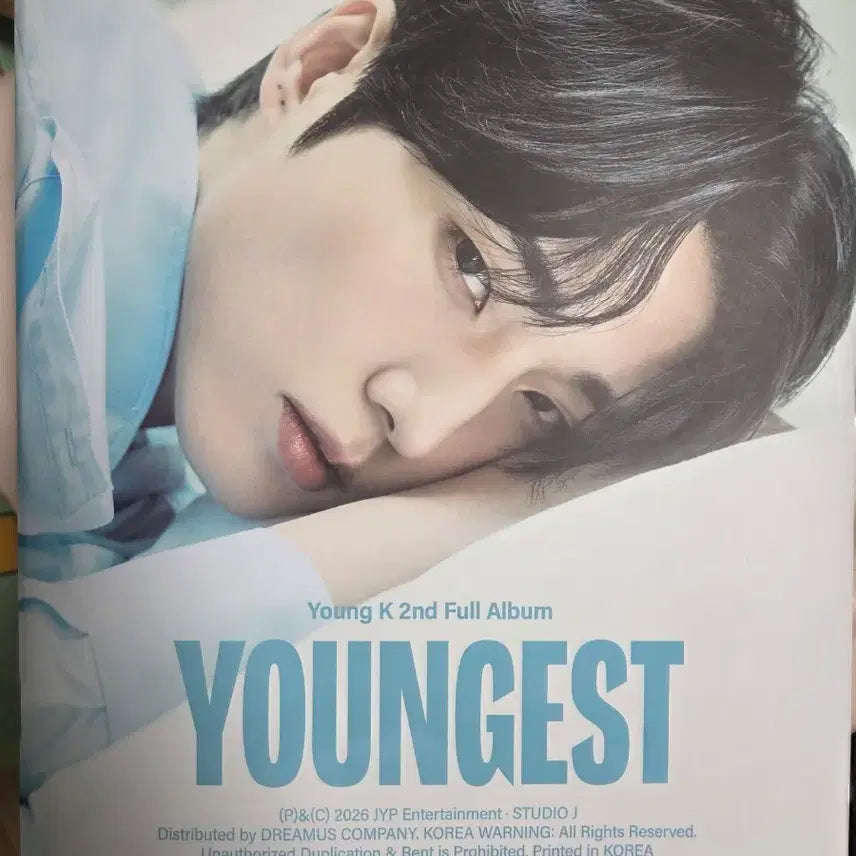 [BUNJANG] YOUNG K Solo Album (Excluding Photocard) / 영케이솔로앨범(포카x)