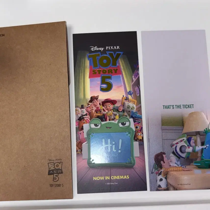 [BUNJANG] Toy Story 5 TTT Special Ticket / 토이스토리 5 TTT 특전 티켓