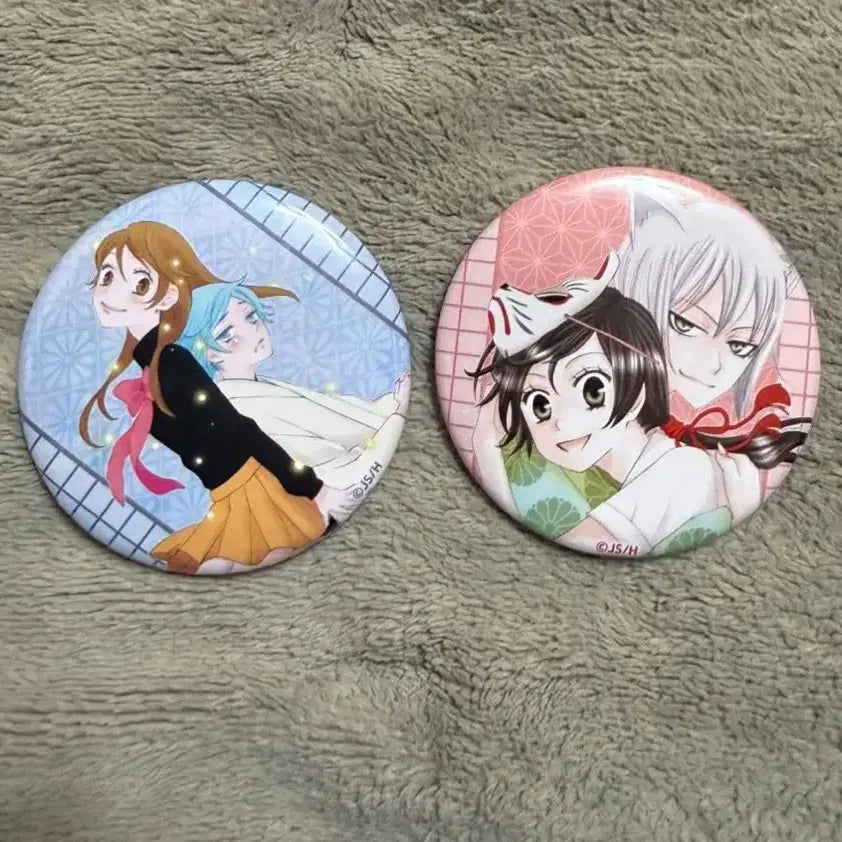 [BUNJANG] Kamisama Kiss Nanami Momoe Canned Badges Bundle Set / 오늘부터신령님 캔뱃지 일괄판매 나나미 토모에