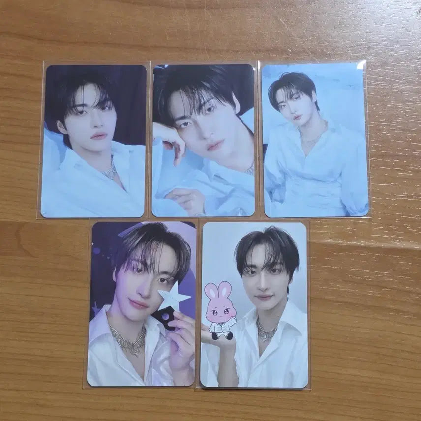 [BUNJANG] ATEEZ Seonghwa Photocard Bundle Set / 애니티즈 트레카 성화 5장 일괄 양도