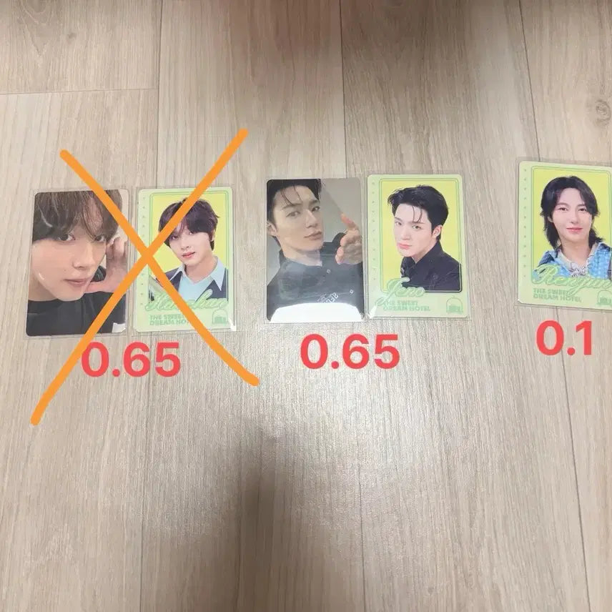[BUNJANG] NCT DREAM Fanmeeting Photocard Set (Includes Jeno, Renjun) / NCT DREAM 팬미팅 트레카 원가양도