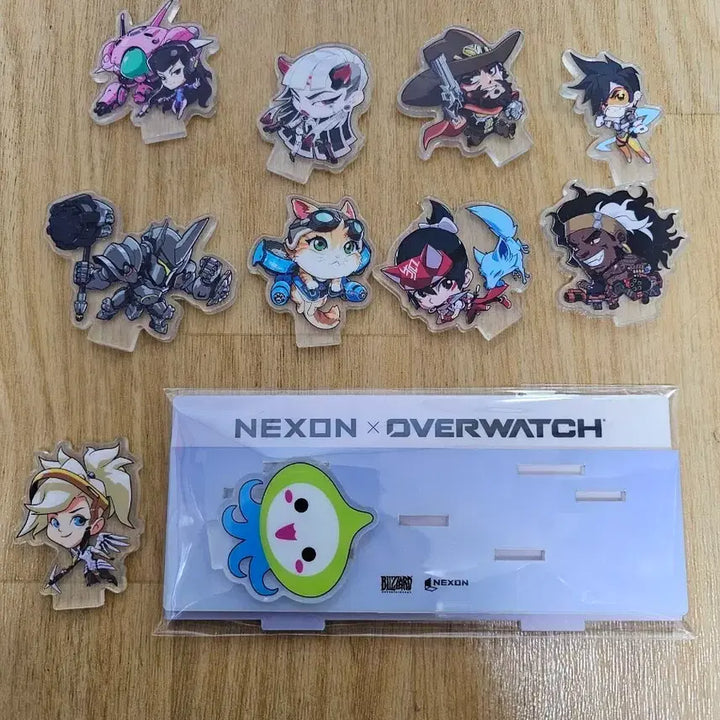 [BUNJANG] Overwatch Diorama + Fan / 오버워치 디오라마 +부채