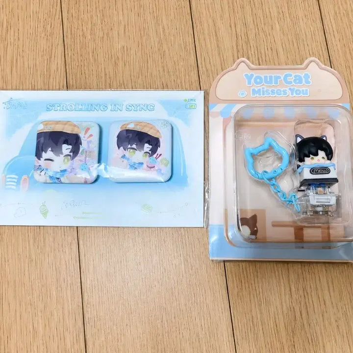 [BUNJANG] Love and Deepspace Lee Seoun Keycap + Badge Bundle Set / (일괄) 러브앤딥스페이스 럽앤딥 럽딥 이서언 키캡 + 뱃지