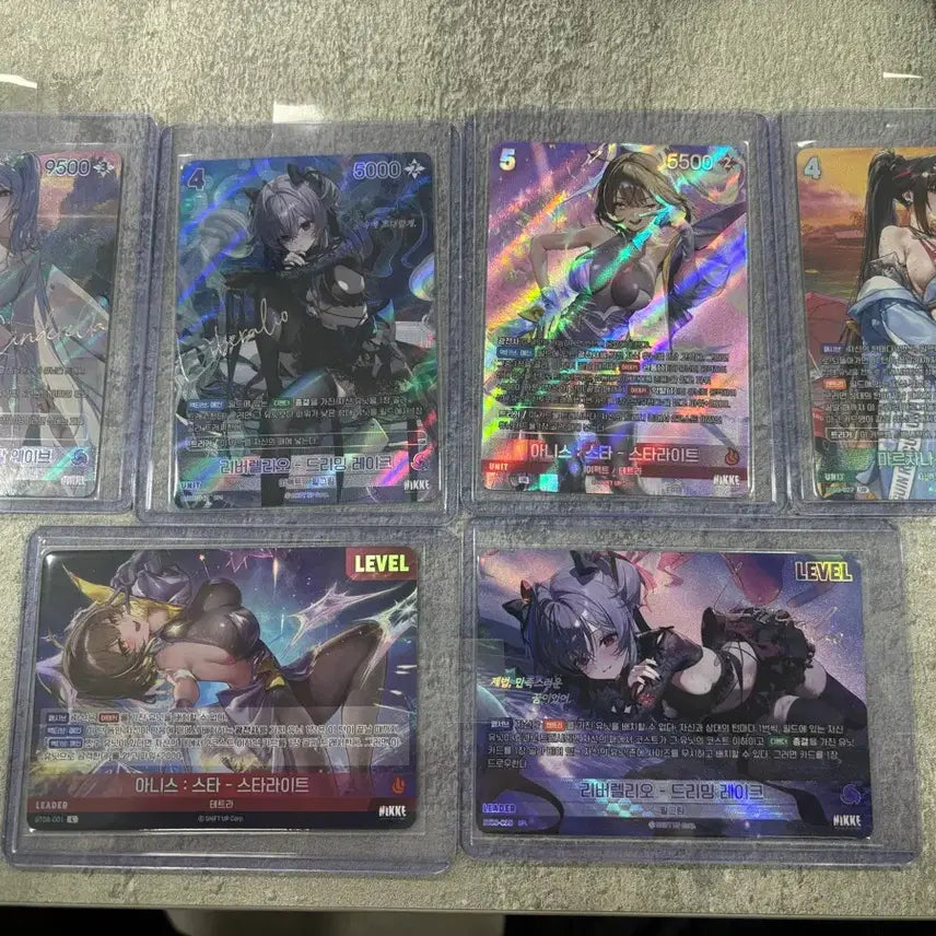 [BUNJANG] BT08 Nibiru Arena Card Bundle Set with Leader Signature / 니케 리더싸인 포함 일괄  BT08 니벨 아레나