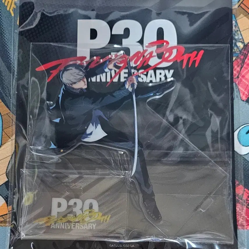 [BUNJANG] Persona 30th Anniversary Narukami Yuu Acrylic Stand (Sealed) / 페르소나 30주년 아크릴 4주 나루카미 유우 미개봉