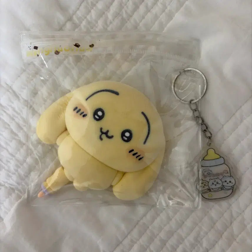 [BUNJANG] Chiikawa Usagi Powder Version Plush Doll Bundle Set / (미개봉) 현물 먼작귀 치이카와 파우더 버전 롭이어 베이비 우사기 타오바오 수제 말랑이 일괄 판매 양도