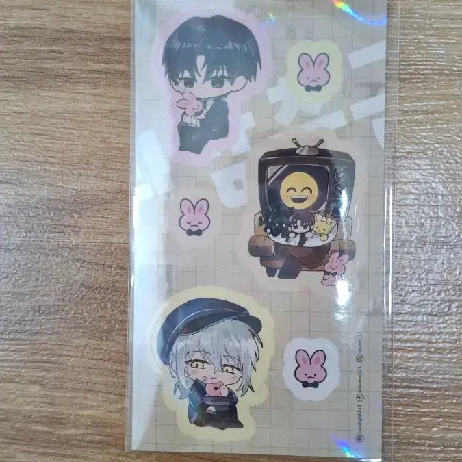 [BUNJANG] Gye Dam Chul Geun &amp; Demojuk Unofficial Goods Sticker Set / 괴담출근/데못죽 비공식 굿즈 스티커 세트 원가 이하 양도