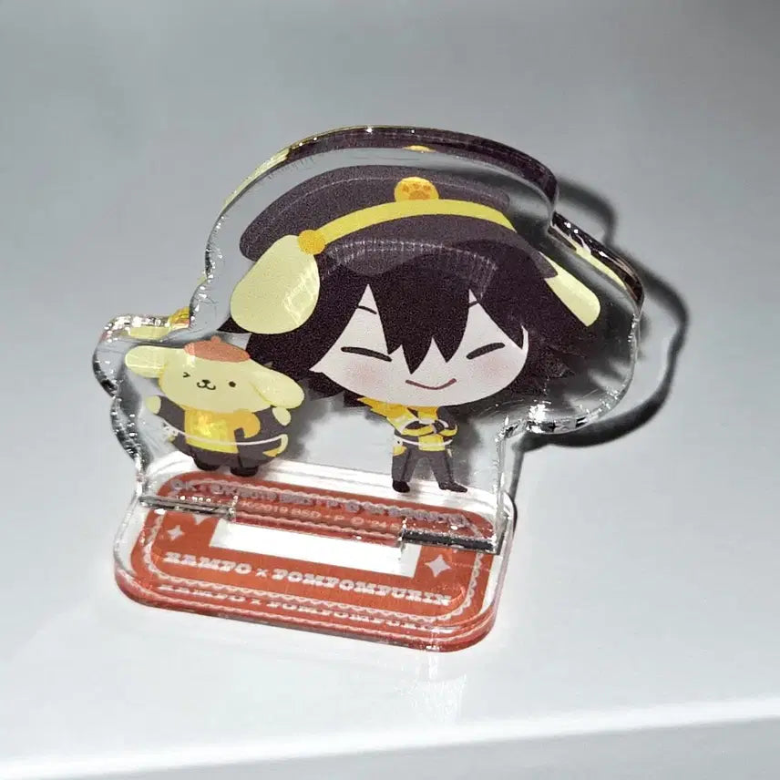 [BUNJANG] Bungo Stray Dogs Ranpo Edogawa x Sanrio Pompompurin Mini Acrylic Stand / 문스독 란포 산리오 미니 아크릴 스탠드