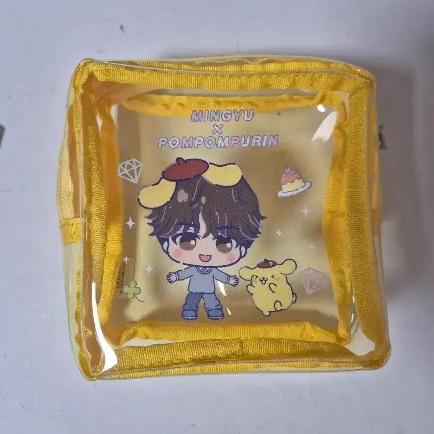 [BUNJANG] SEVENTEEN Sanrio Collaboration Pouch Mingyu / 세븐틴 산리오 콜라보 파우치 김민규