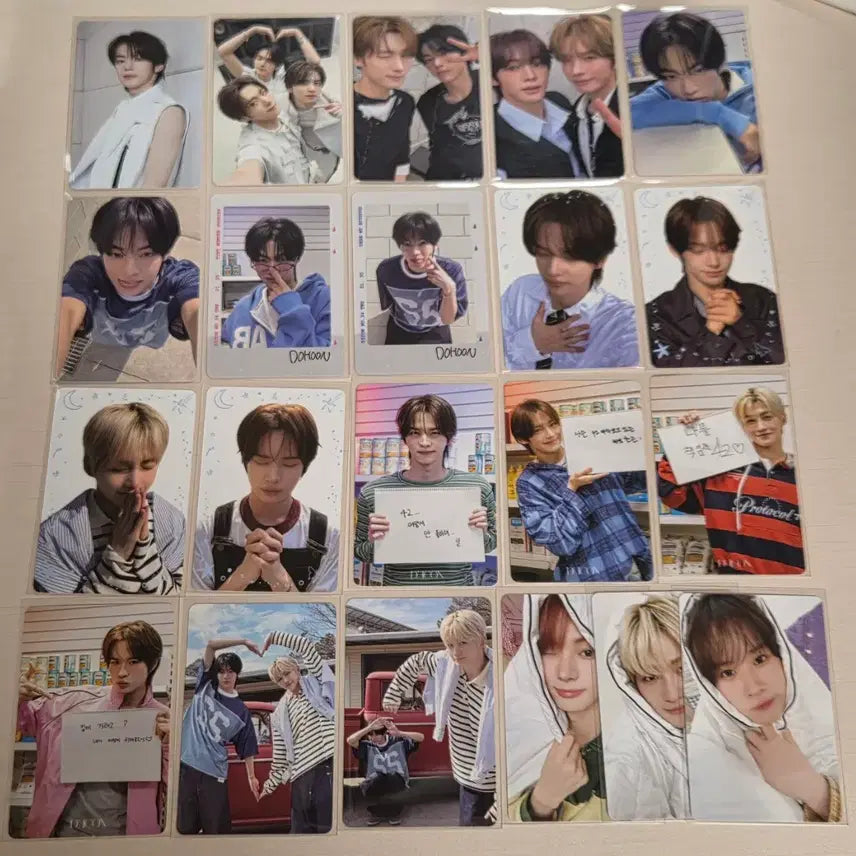 [BUNJANG] TWS Photocard Bundle Set / [사진 3장/54장 일괄] 투어스 포카 포토카드 신유 도훈 영재 한진 지훈 경민